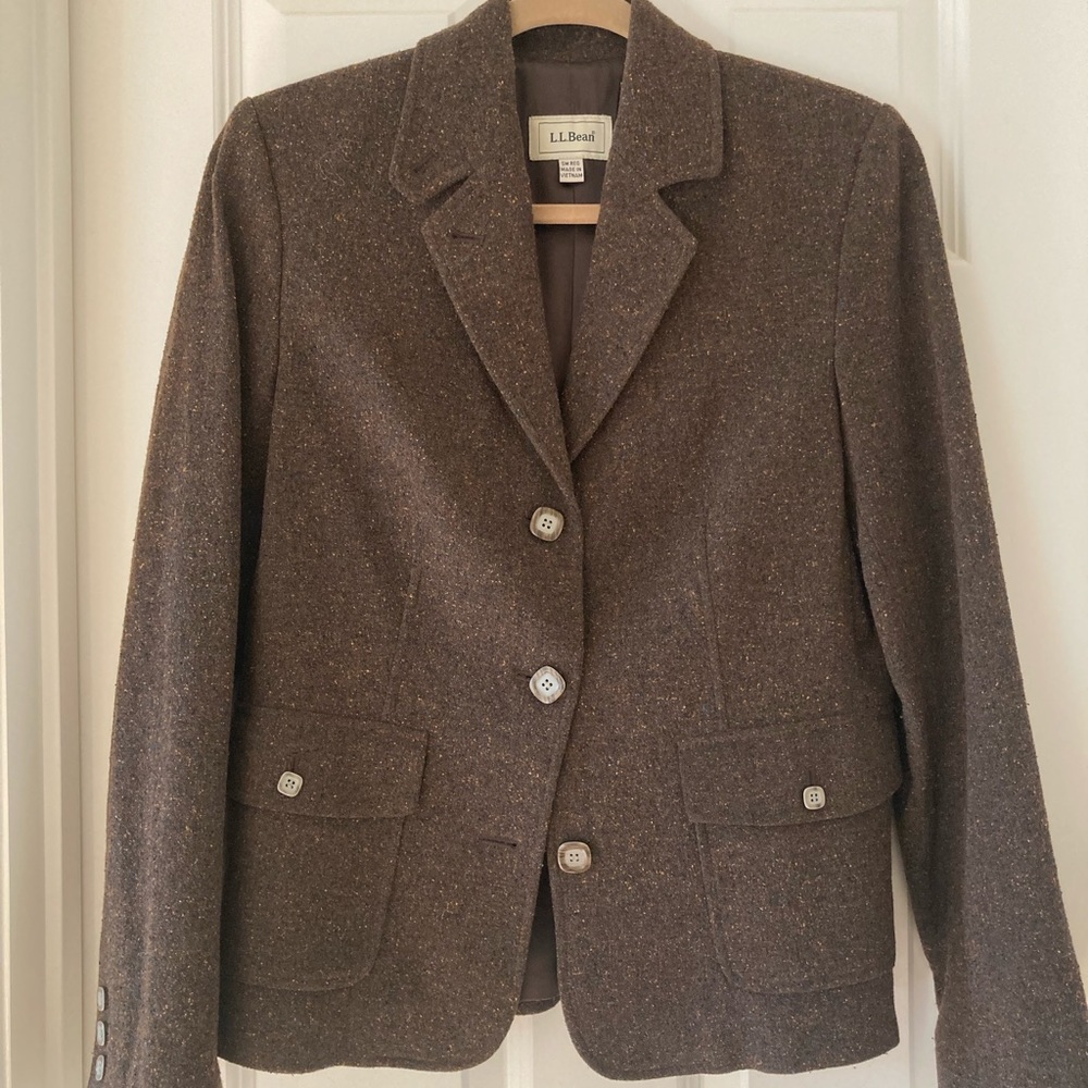 L.L.Bean Wool Blazer